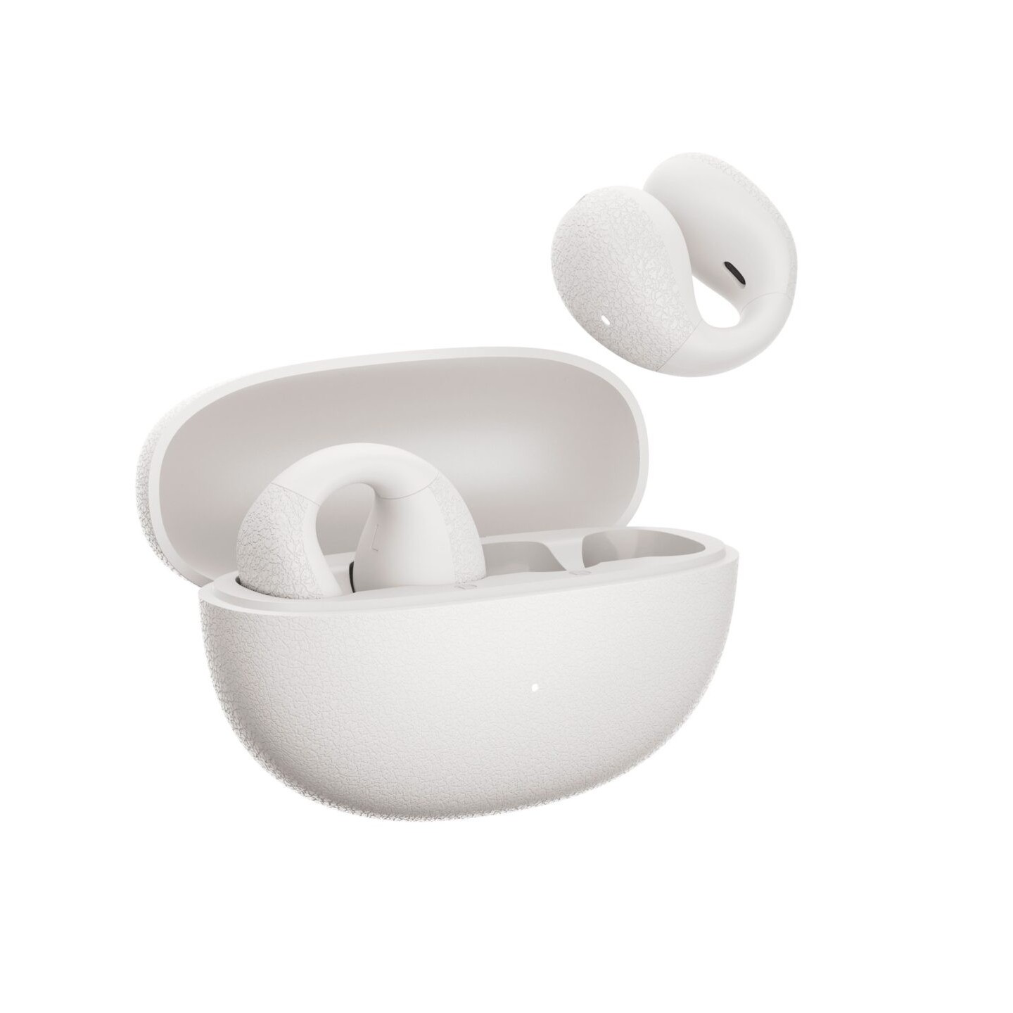 QCY Crossky C10 White Open Ear TPU Earclip - C10 - Open-Ear, BT 5.4, IPX5 — Buy in Cyprus with Fast Delivery