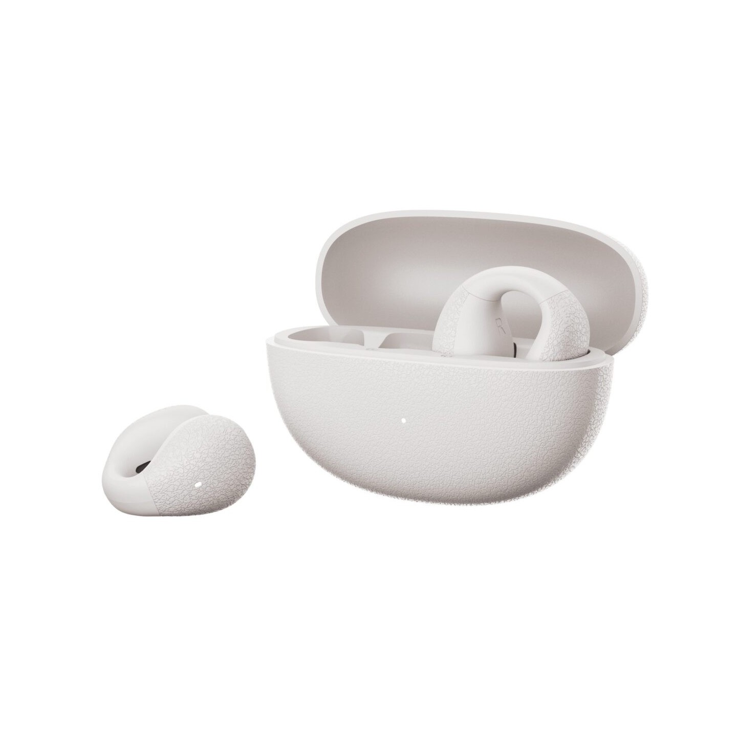 QCY Crossky C10 White Open Ear TPU Earclip - C10 - Open-Ear, BT 5.4, IPX5 — Buy in Cyprus with Fast Delivery