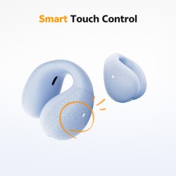 Buy QCY Crossky C10 White Open Ear TPU Earclip - C10 - Open-Ear, BT 5.4, IPX5 in Cyprus, Nicosia, Limassol, Larnaka, Pafos