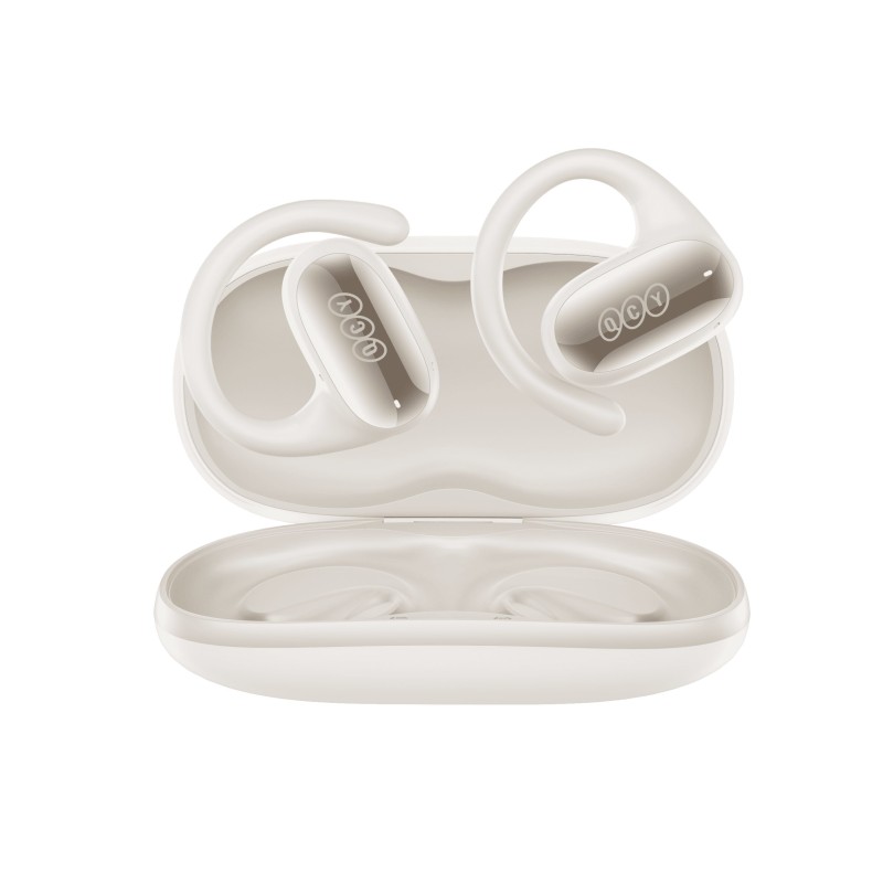 Buy QCY Crossky GTR 2 White Open-Ear Wireless Headphones - GTR 2 - Air-Conductio... in Cyprus, Nicosia, Limassol, Larnaka, Pafos