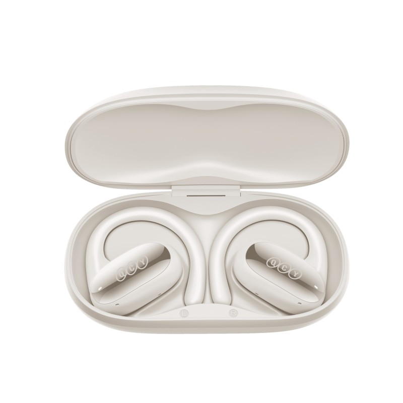 Buy QCY Crossky GTR 2 White Open-Ear Wireless Headphones - GTR 2 - Air-Conductio... in Cyprus, Nicosia, Limassol, Larnaka, Pafos