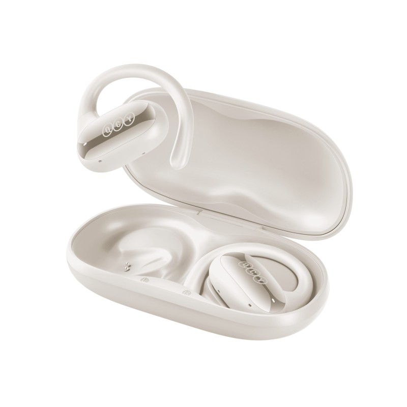 Buy QCY Crossky GTR 2 White Open-Ear Wireless Headphones - GTR 2 - Air-Conductio... in Cyprus, Nicosia, Limassol, Larnaka, Pafos