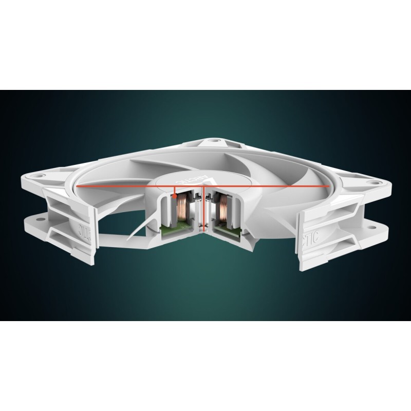 Buy Arctic P14 Pro PST - P14 Pro PST - 140mm PWM Case Fan, White, FDB, 2500 RPM in Cyprus, Nicosia, Limassol, Larnaka, Pafos