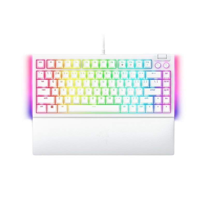 Buy Razer BlackWidow V4 75% White - Mechanical RGB Keyboard - Hot-Swappable - Or... in Cyprus, Nicosia, Limassol, Larnaka, Pafos