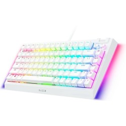 Buy Razer BlackWidow V4 75% White - Mechanical RGB Keyboard - Hot-Swappable - Or... in Cyprus, Nicosia, Limassol, Larnaka, Pafos