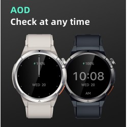 Buy QCY Active GX Watch - S12 - Black, 1.43\" AMOLED, 466x466, IP68, Bluetooth C... in Cyprus, Nicosia, Limassol, Larnaka, Pafos