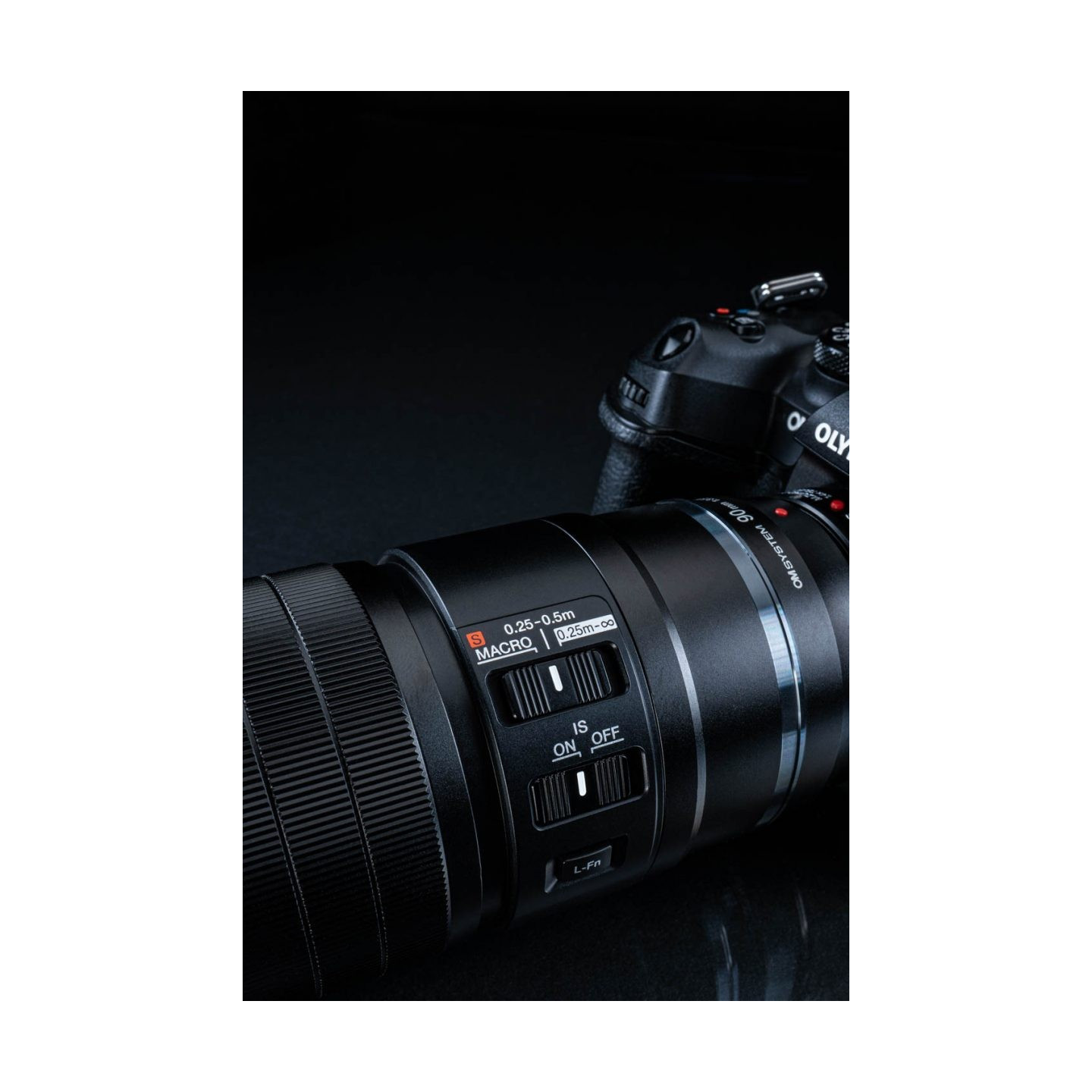 Olympus M.Zuiko Digital ED 90mm F3.5 Macro IS PRO - 90mm Macro Lens with IS PRO (incl. hood & cap)