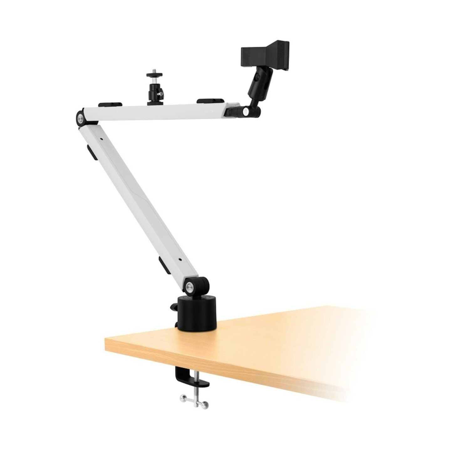 Streamplify MOUNT ARM Microphone Arm with Table Clamp - White - 2.5 kg Load Capacity — Buy in Cyprus with Fast Delivery