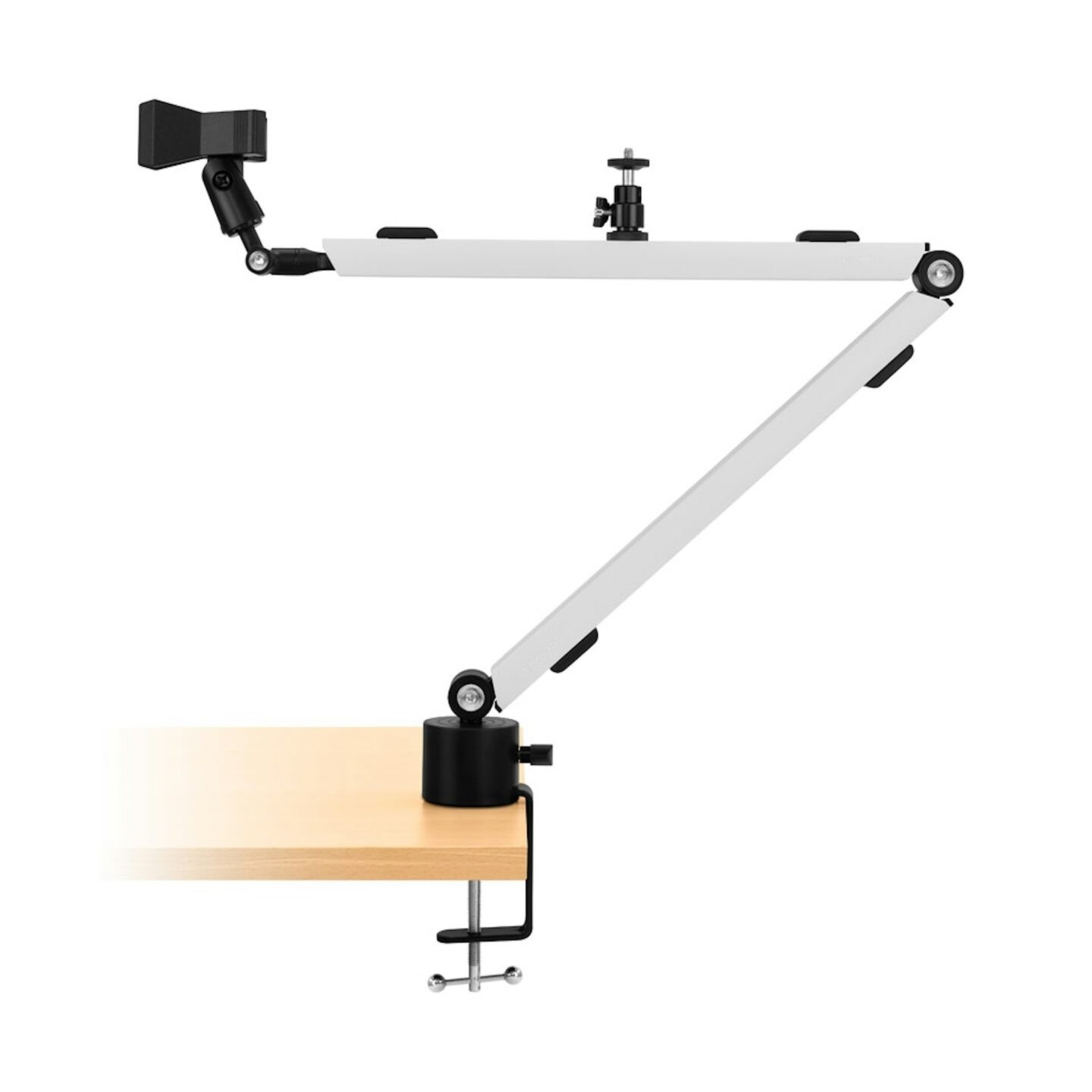 Streamplify MOUNT ARM Microphone Arm with Table Clamp - White - 2.5 kg Load Capacity — Buy in Cyprus with Fast Delivery