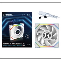 Buy Lian Li UNIFAN SL Wireless LCD 120 Case Fan - UNIFAN SL - White, 120mm in Cyprus, Nicosia, Limassol, Larnaka, Pafos