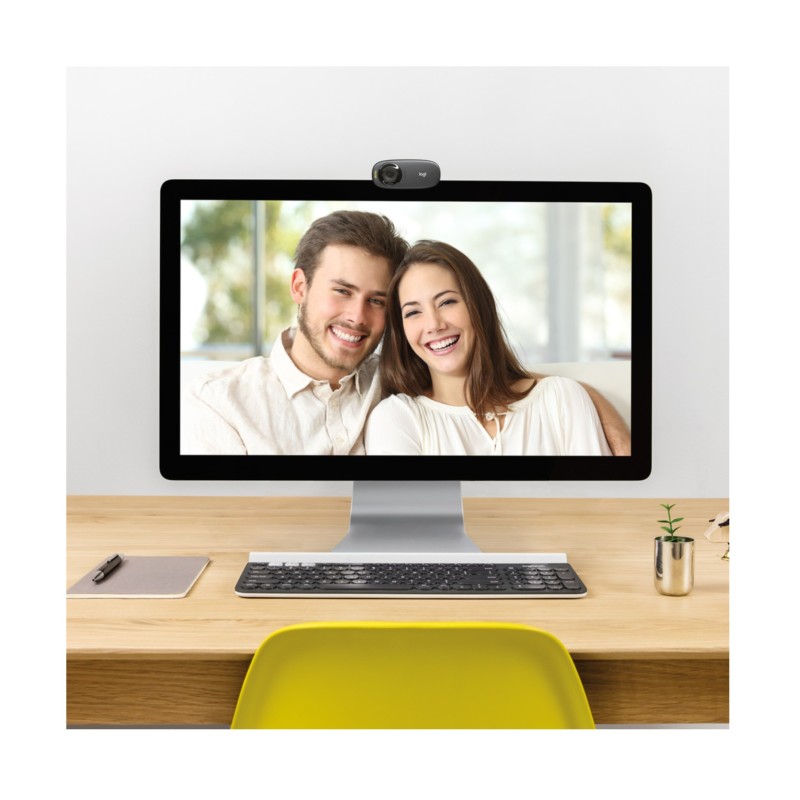 Buy Logitech C310 - 720p HD Webcam - Black, USB, Clip-Mount, Built-in Mic in Cyprus, Nicosia, Limassol, Larnaka, Pafos