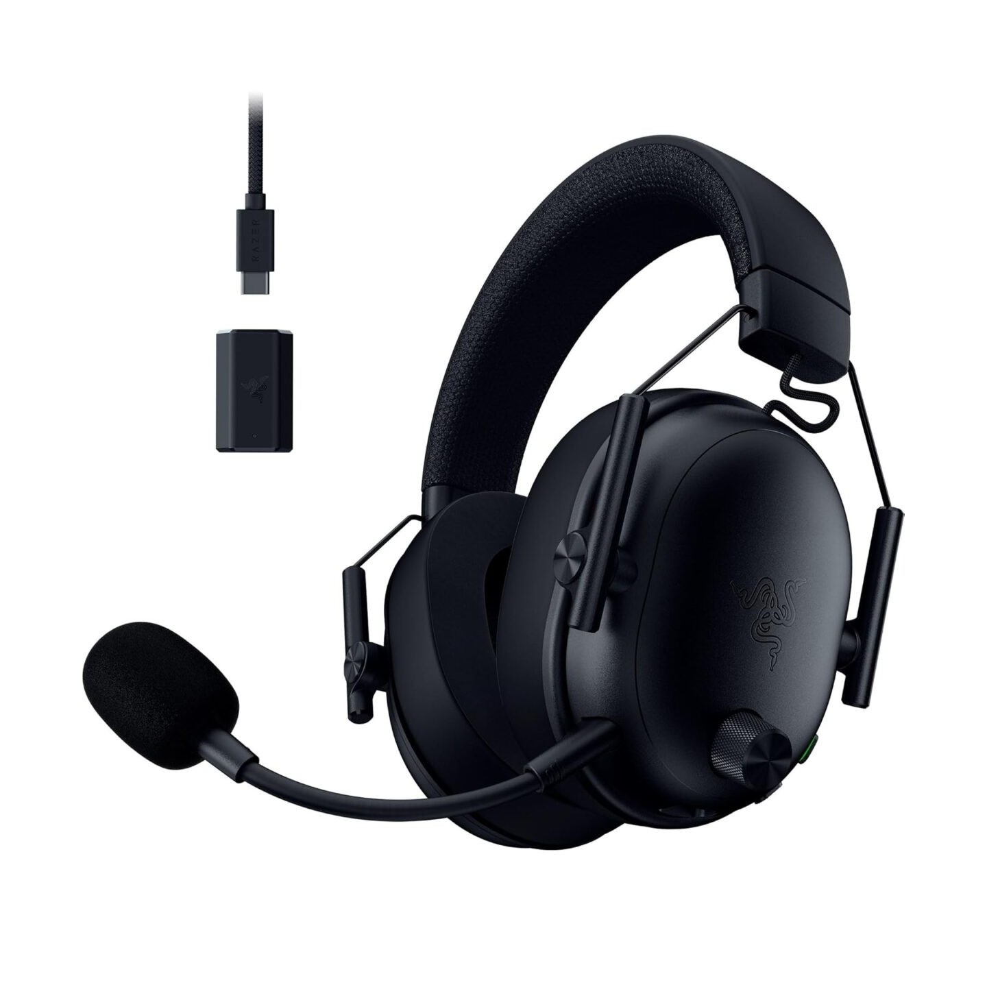 Razer BlackShark V3 Wireless Gaming Headset - Black, 70h Battery, USB 2.4GHz (Boxed) — Buy in Cyprus with Fast Delivery