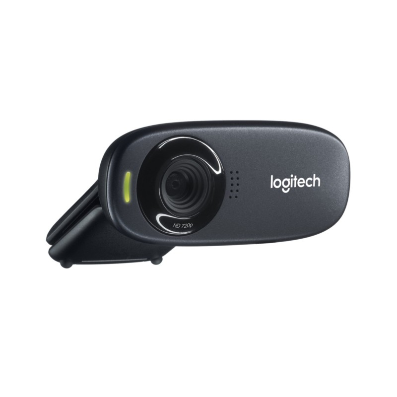 Buy Logitech C310 - 720p HD Webcam - Black, USB, Clip-Mount, Built-in Mic in Cyprus, Nicosia, Limassol, Larnaka, Pafos