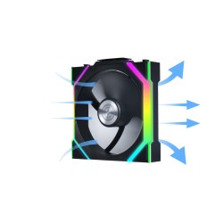 Buy Lian Li UNIFAN SL Wireless 120 - 3x120mm Black Triple Pack - Case Fans with ... in Cyprus, Nicosia, Limassol, Larnaka, Pafos