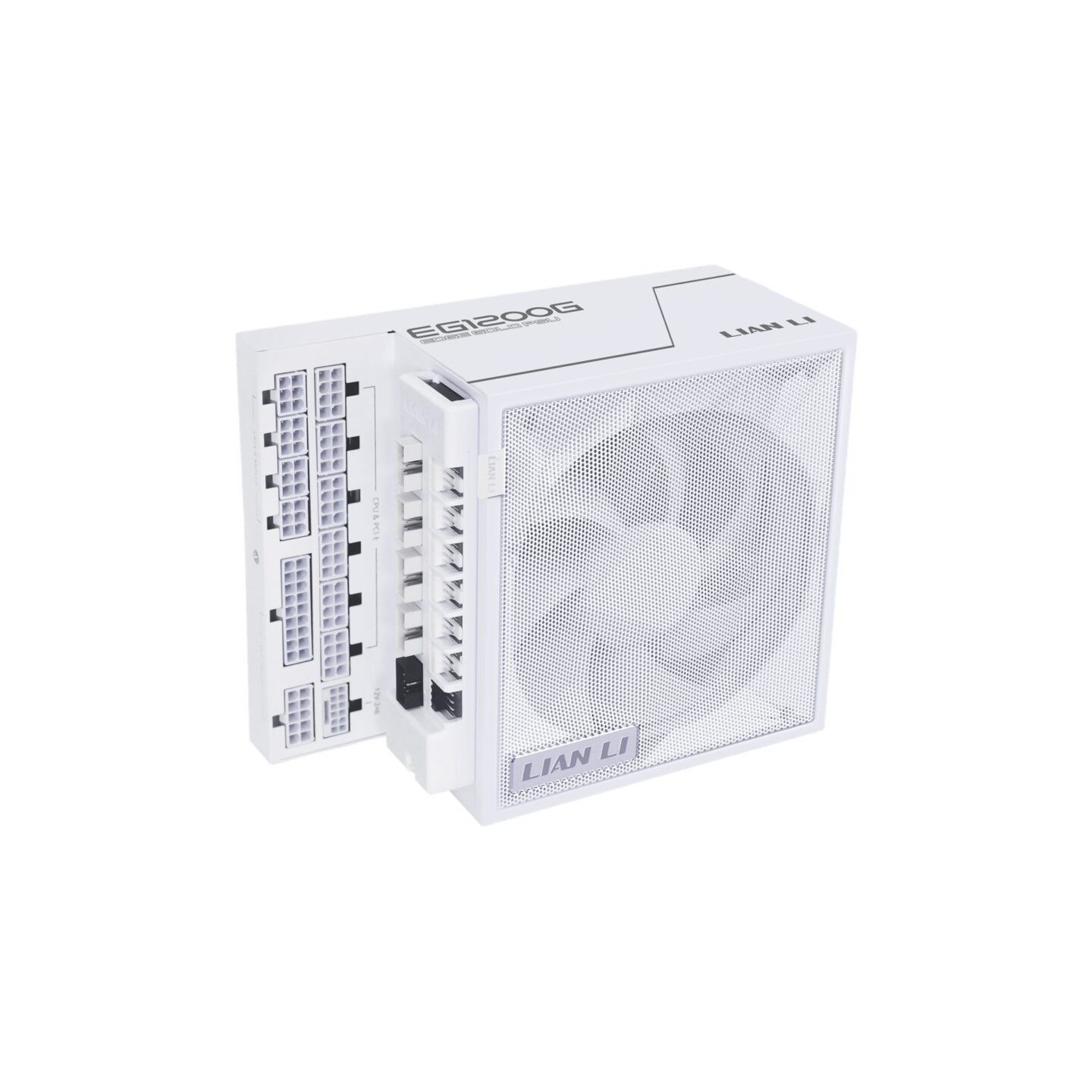 Lian Li EDGE GOLD 1200W 80 Plus Gold Fully Modular ATX PSU White - ATX 3.1 Compatible (G9P.EG1200G.WH0)