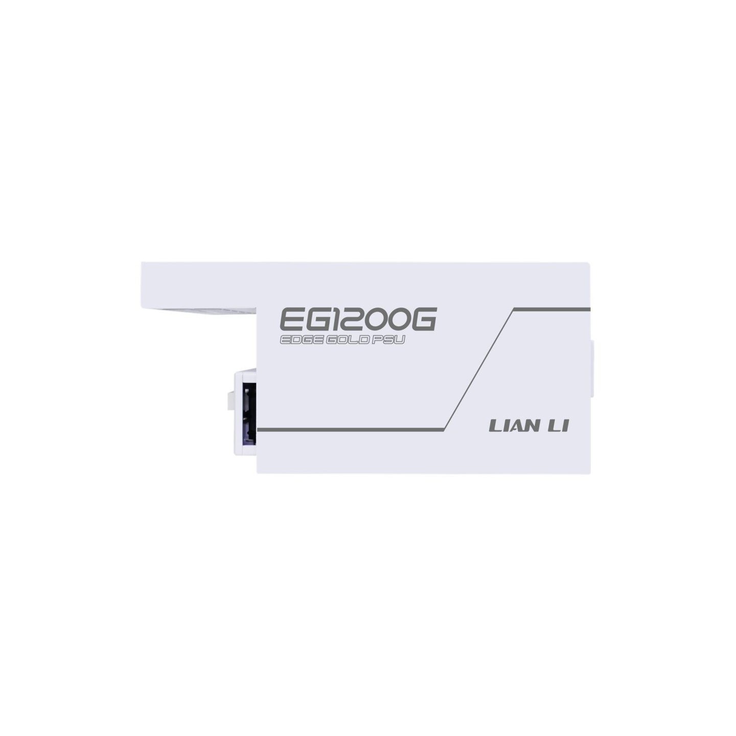 Lian Li EDGE GOLD 1200W 80 Plus Gold Fully Modular ATX PSU White - ATX 3.1 Compatible (G9P.EG1200G.WH0)