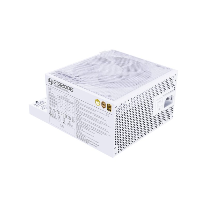 Buy Lian Li Edge 1200W White 80+ Gold Fully Modular ATX PSU with USB Hub in Cyprus, Nicosia, Limassol, Larnaka, Pafos