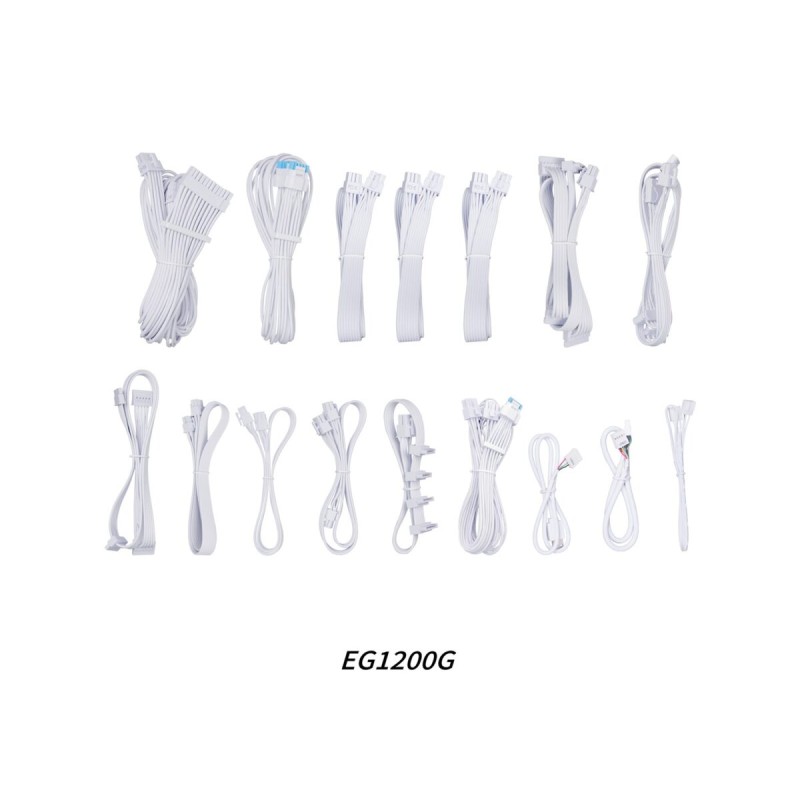 Buy Lian Li Edge 1200W White 80+ Gold Fully Modular ATX PSU with USB Hub in Cyprus, Nicosia, Limassol, Larnaka, Pafos