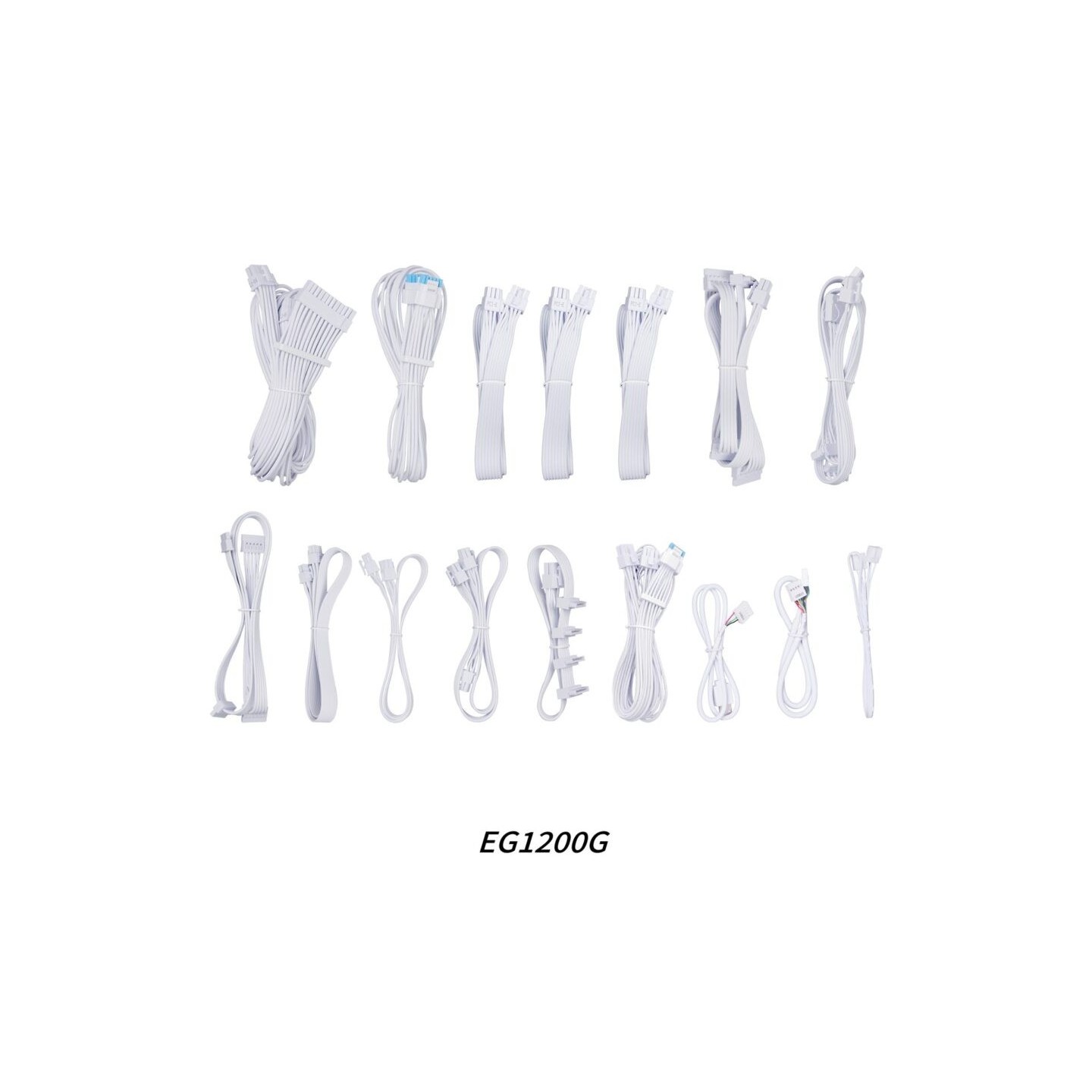 Lian Li EDGE GOLD 1200W 80 Plus Gold Fully Modular ATX PSU White - ATX 3.1 Compatible (G9P.EG1200G.WH0)