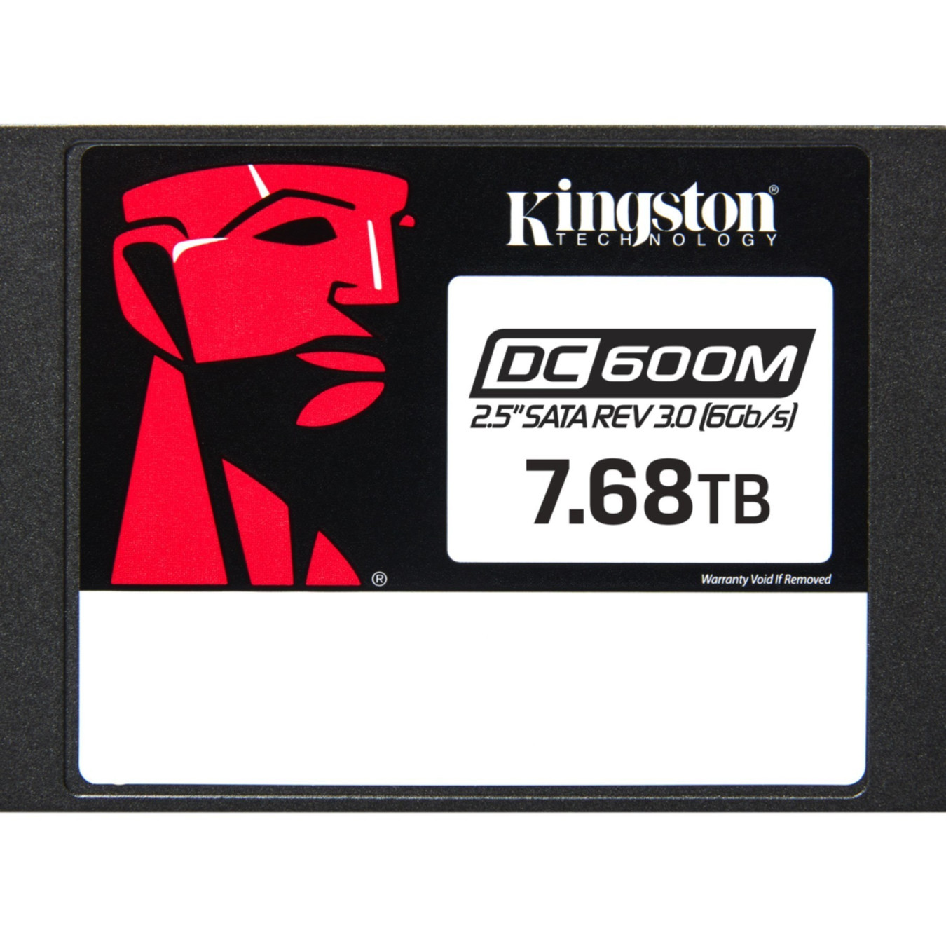 Kingston DC600M SEDC600M - Enterprise Data Center SSD - 7.68TB, 2.5in SATA III 6Gb/s, 3D TLC, Power-Loss Protection