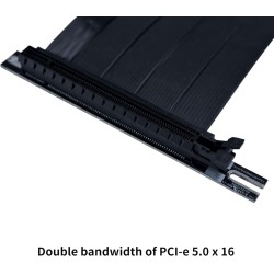 Buy Lian Li PCIe 5.0 RISER CABLE 200mm - Black in Cyprus, Nicosia, Limassol, Larnaka, Pafos
