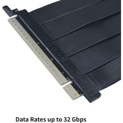 Buy Lian Li PCIe 5.0 RISER CABLE 200mm - Black in Cyprus, Nicosia, Limassol, Larnaka, Pafos