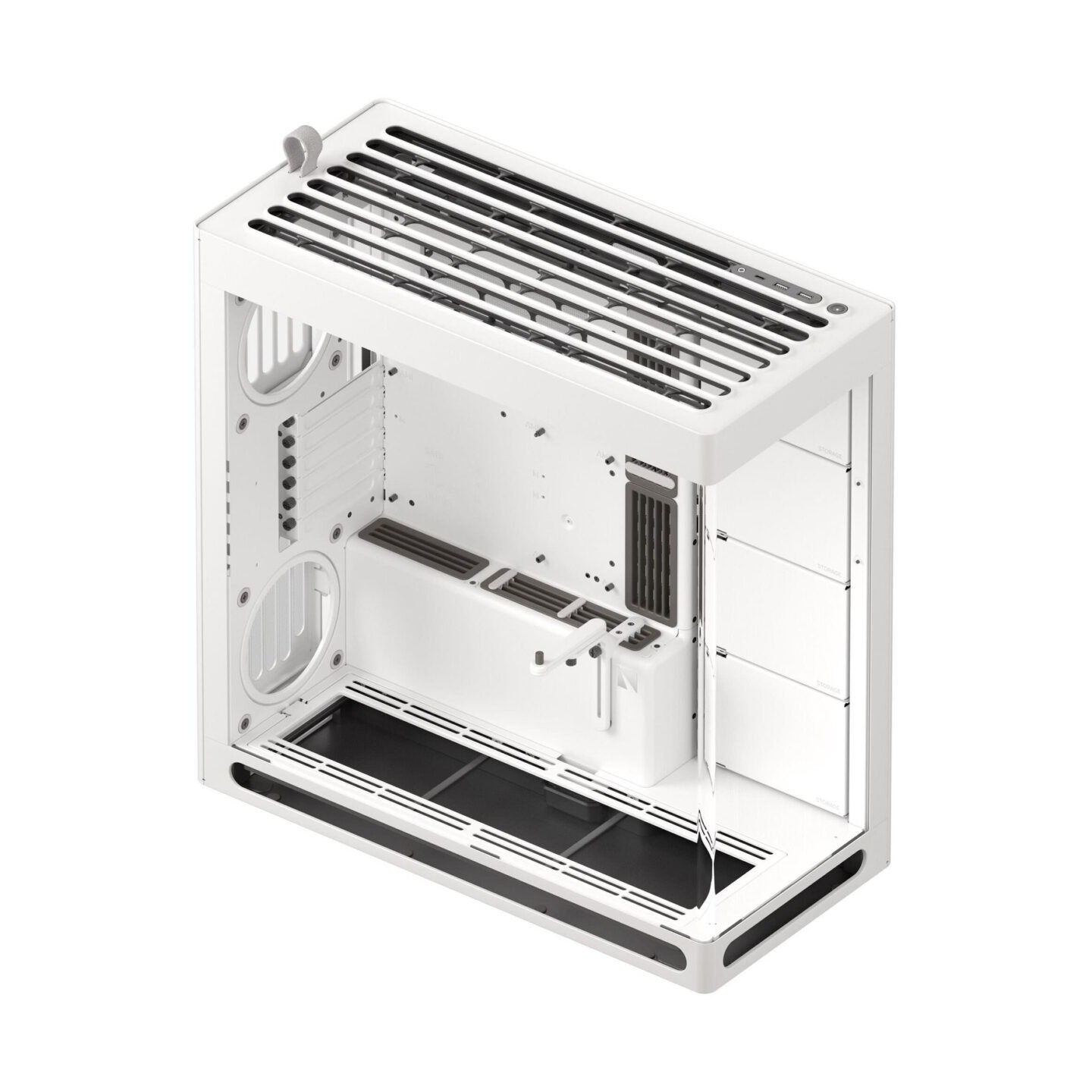 HAVN HS 420 White Premium Midi Tower Case - HVN-CA-HS420-05 (Boxed) — Buy in Cyprus with Fast Delivery