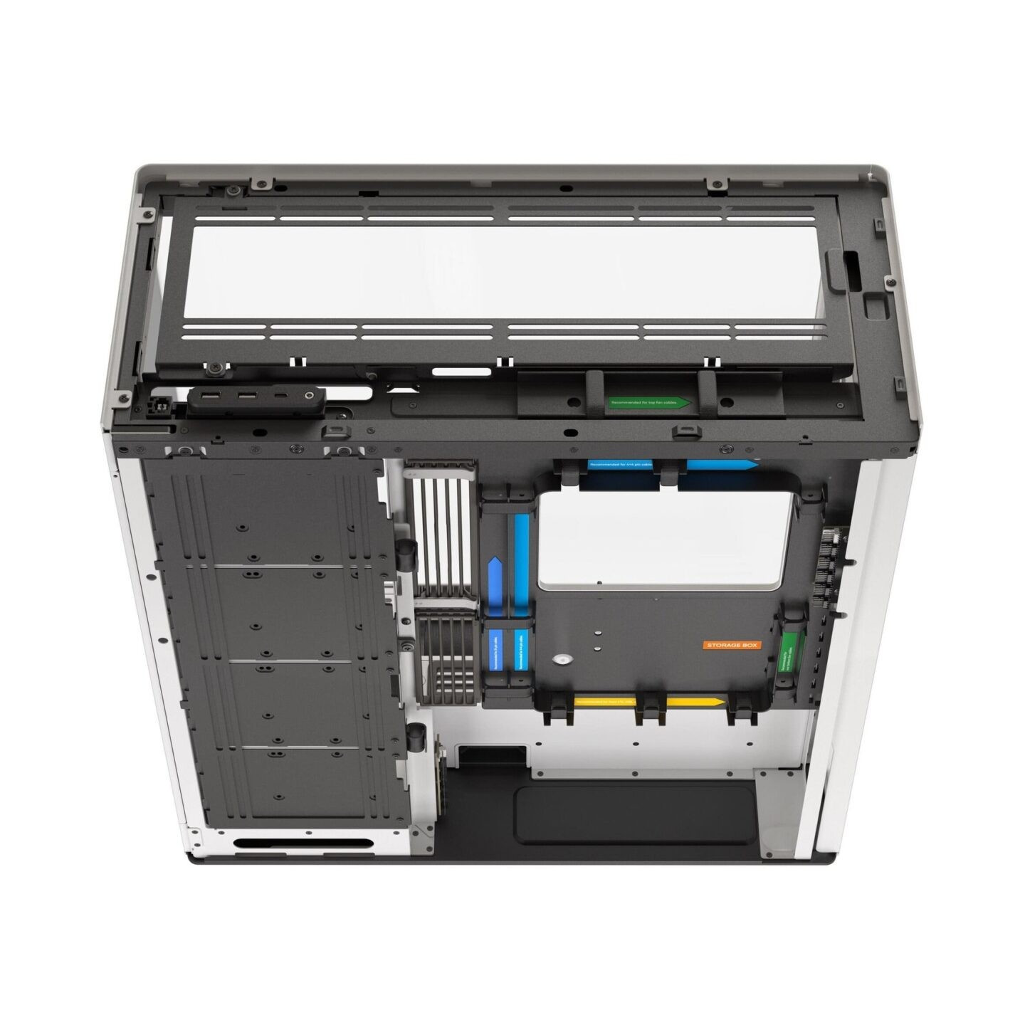 HAVN HS 420 White Premium Midi Tower Case - HVN-CA-HS420-05 (Boxed) — Buy in Cyprus with Fast Delivery