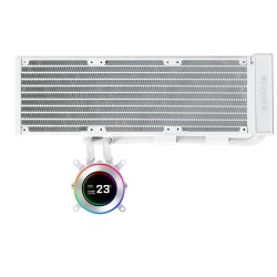 Lian Li HydroShift II LCD-C 360 - HYDROSHIFT II LCD-C 360 - White Fanless AIO CPU Cooler (EAN 4718466018045)