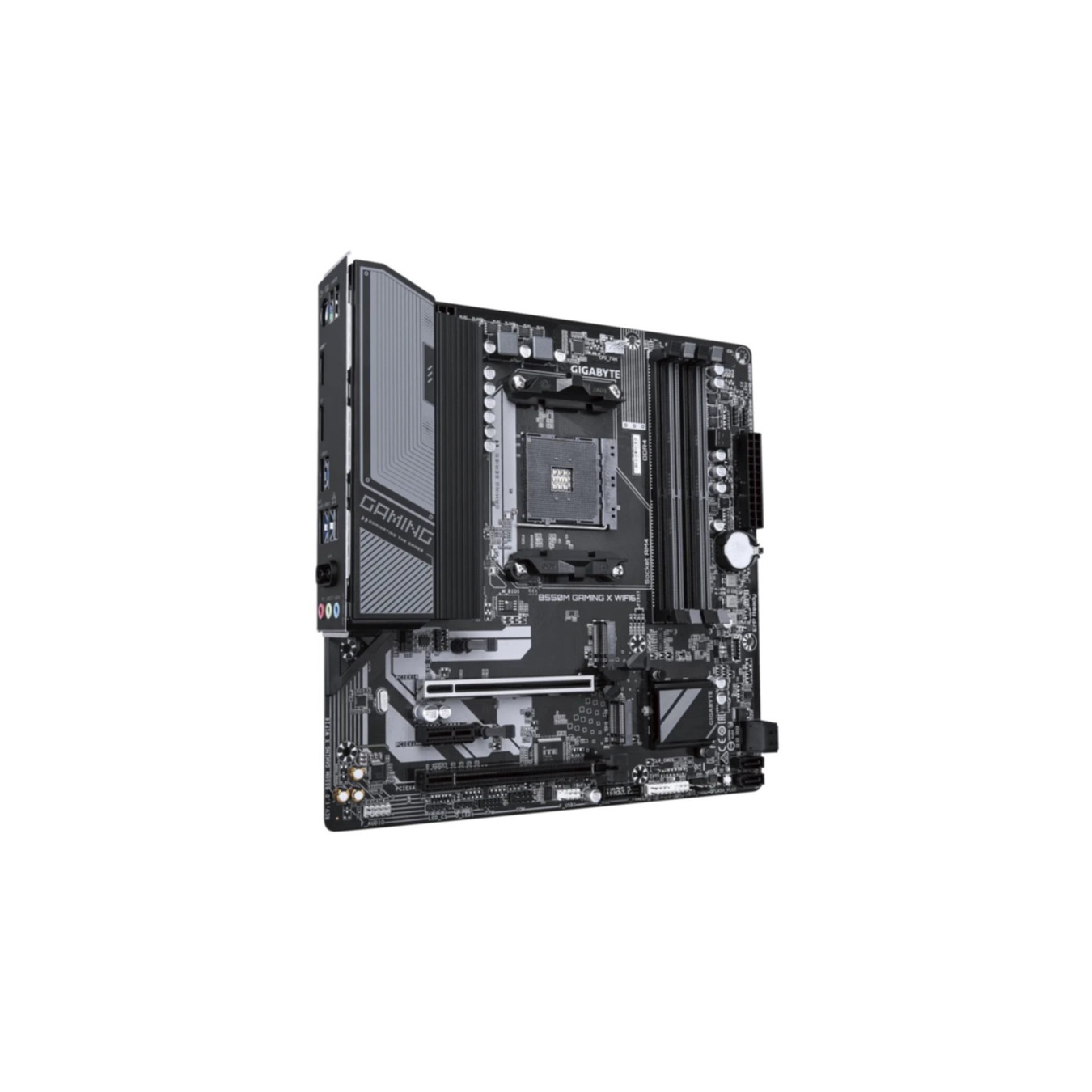 GIGABYTE GA-B550M Gaming X WIFI - B550 Micro-ATX Motherboard - AM4, DDR4, 4x DIMM, 128GB, PCIe 4.0, Wi-Fi 6