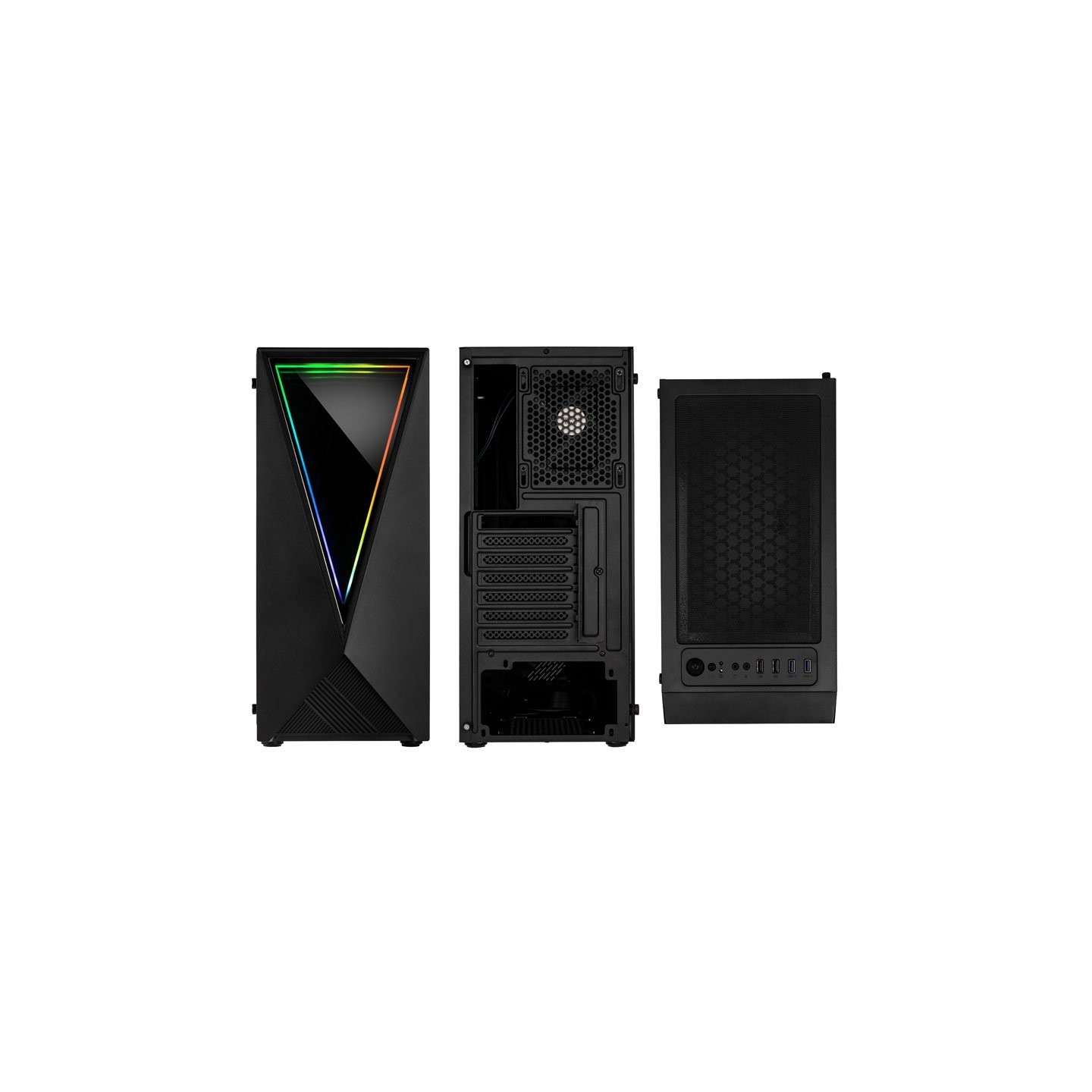 Kolink VOID RGB Midi-Tower Black ATX/Micro-ATX/Mini-ITX Infinity Mirror (Boxed) — Buy in Cyprus with Fast Delivery