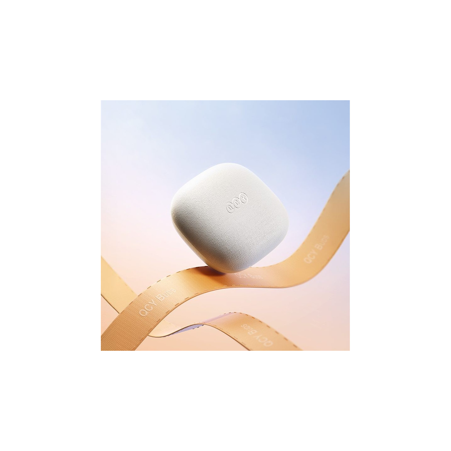 QCY Buds Blue - QT43 - TWS Earbuds, 10mm Dynamic Drivers, Wind Noise Reduction, IPX4, 35h Total Playtime