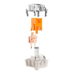 Buy Razer Orange Tactile Mechanical Keyboard Switches Pack - Lubed - 3-Pin - Gaming in Cyprus, Nicosia, Limassol, Larnaka, Pafos