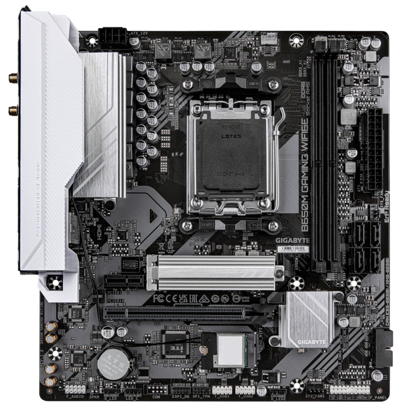 GIGABYTE B650M GAMING WIFI6E AM5 Micro-ATX Motherboard B650 DDR5 Wi-Fi 6E (Boxed) — Buy in Cyprus with Fast Delivery