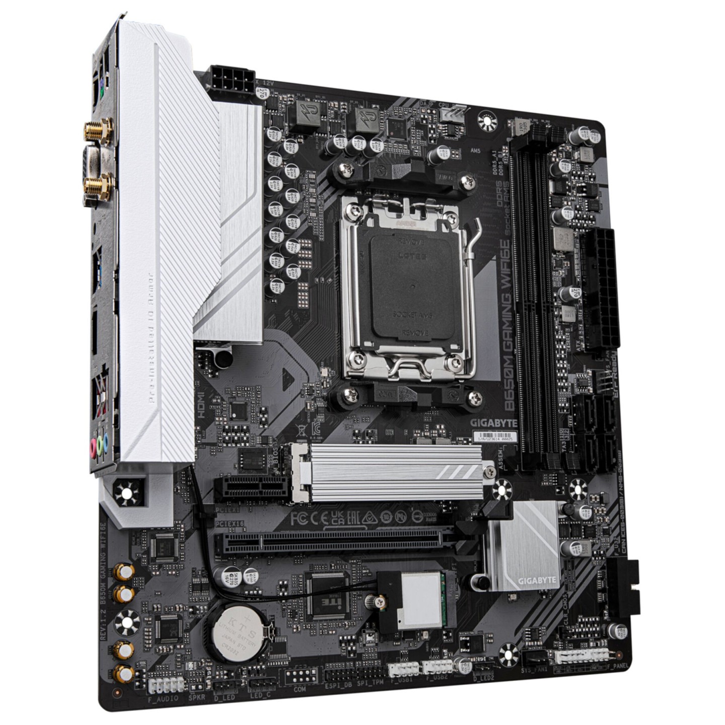 GIGABYTE B650M GAMING WIFI6E AM5 Micro-ATX Motherboard B650 DDR5 Wi-Fi 6E (Boxed) — Buy in Cyprus with Fast Delivery