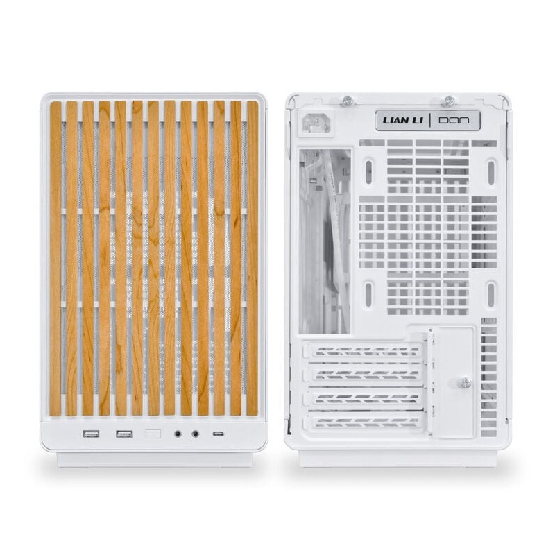 Lian Li DAN A3-mATX Wood White Micro-ATX Tower Glass Mesh (Boxed) — Buy in Cyprus with Fast Delivery