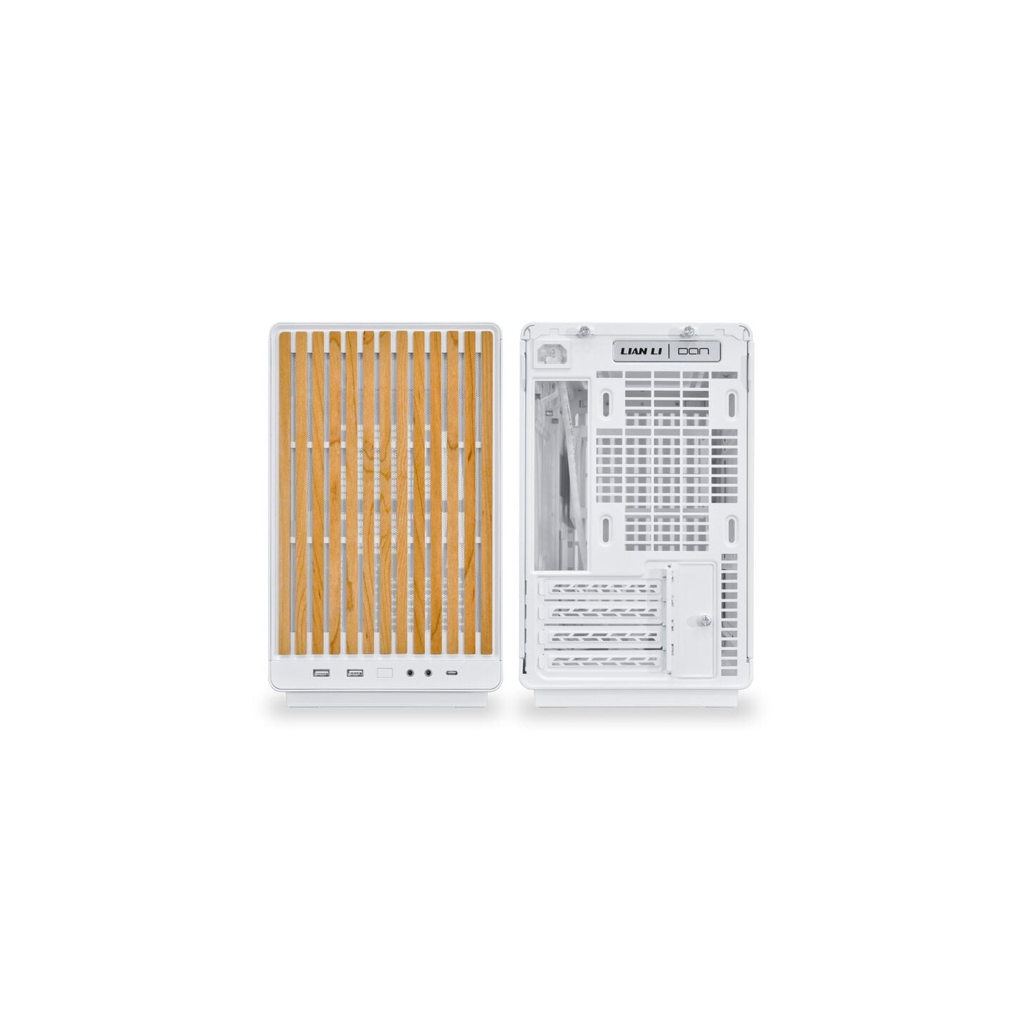 Lian Li DAN A3-mATX Wood White Micro-ATX Tower Glass Mesh (Boxed) — Buy in Cyprus with Fast Delivery