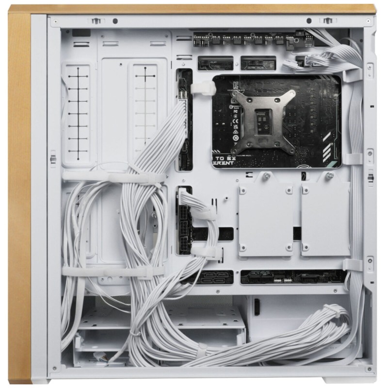 Buy Lian Li LANCOOL 217 White - LANCOOL 217 - ATX PC Case, 5 Fans, Wood Accent in Cyprus, Nicosia, Limassol, Larnaka, Pafos