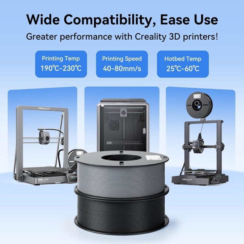 Buy Creality EN-PLA Value Pack 4kg - 3301010475 - 1.75mm, 4x White in Cyprus, Nicosia, Limassol, Larnaka, Pafos