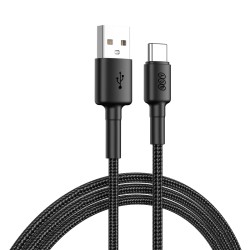 QCY DC05 USB-A to USB-C Braided Cable 60W 1.2m (Boxed) — Buy in Cyprus with Fast Delivery