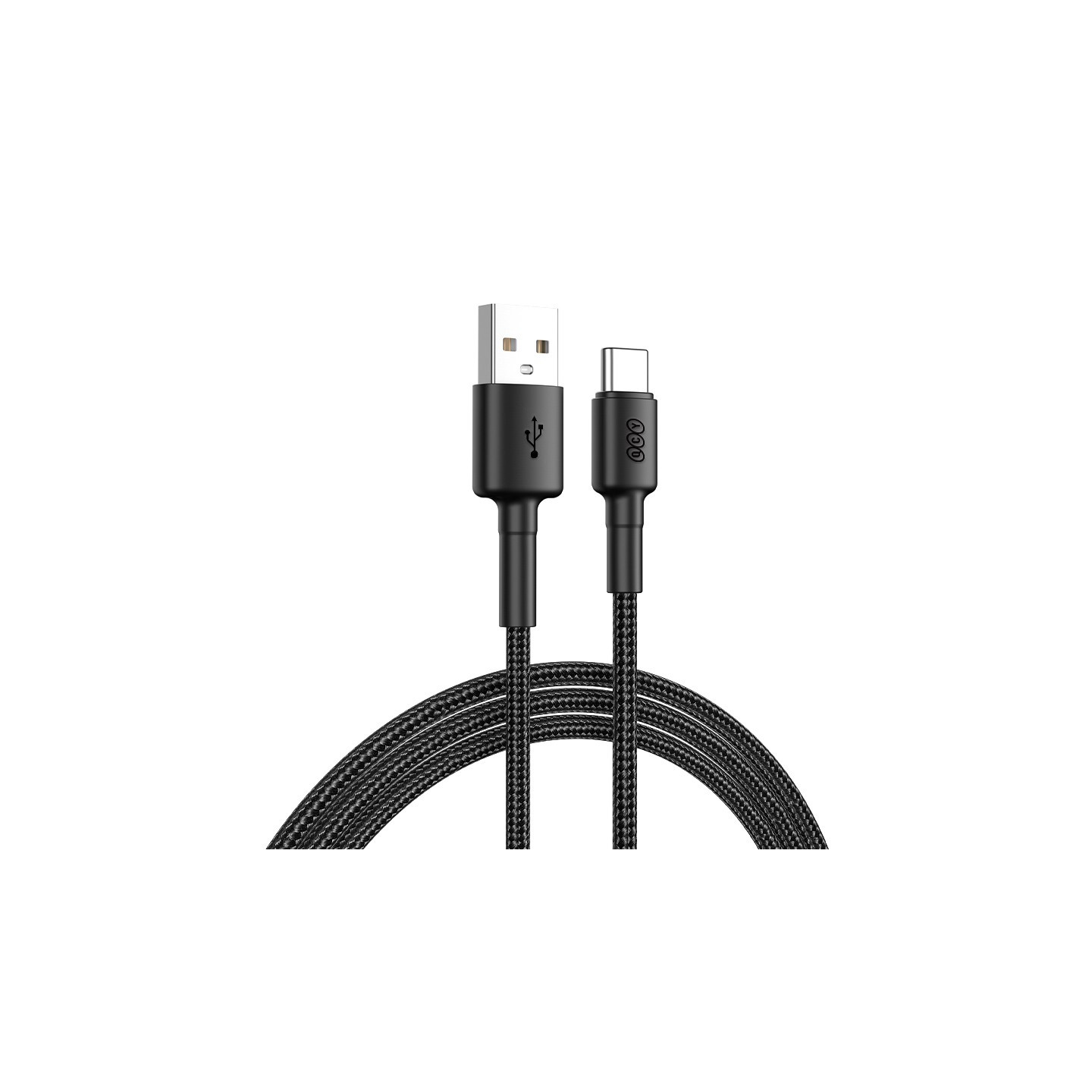 QCY DC05 USB-A to USB-C Braided Cable 60W 1.2m (Boxed) — Buy in Cyprus with Fast Delivery
