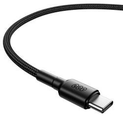 QCY DC05 USB-A to USB-C Braided Cable 60W 1.2m (Boxed) — Buy in Cyprus with Fast Delivery