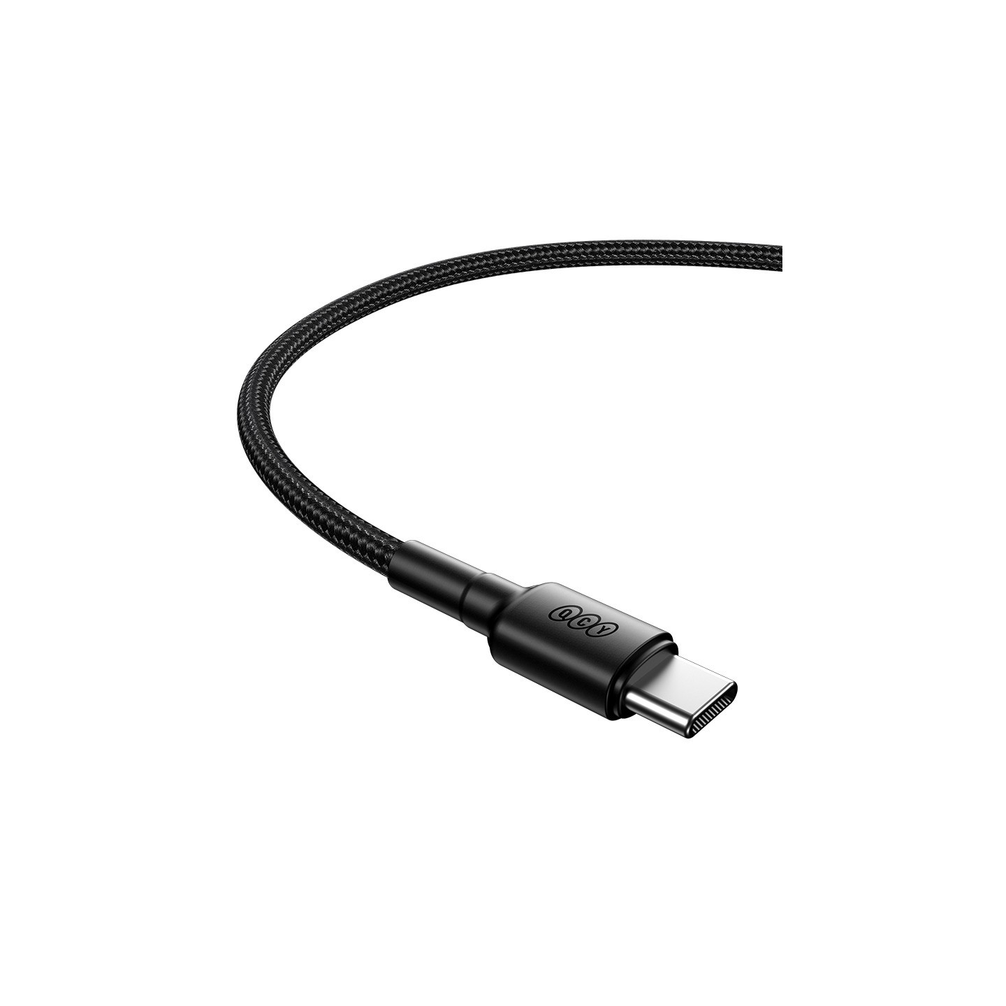 QCY DC05 USB-A to USB-C Braided Cable 60W 1.2m (Boxed) — Buy in Cyprus with Fast Delivery