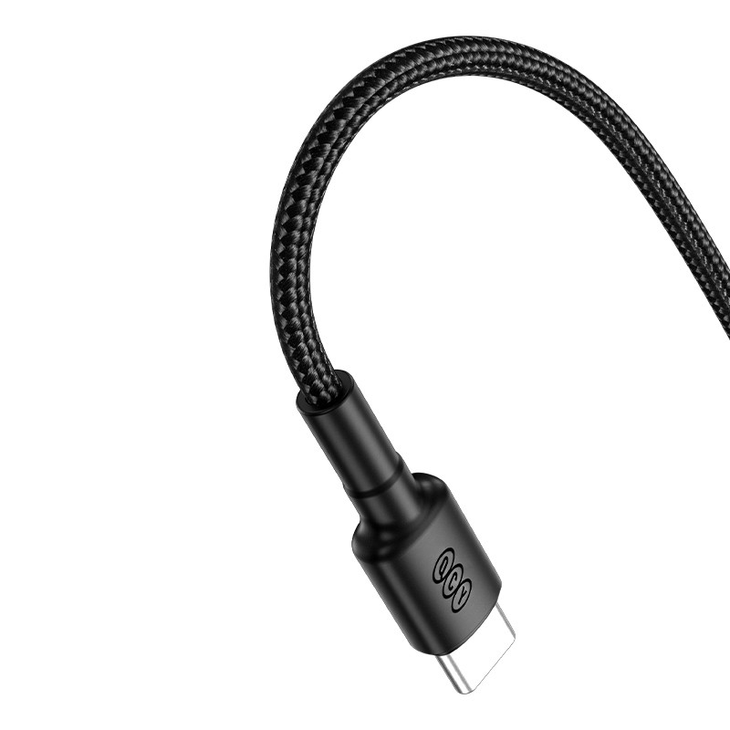 Buy QCY USB-A to USB-C Braided Cable - 60W Fast Charging & Data - 1.2m in Cyprus, Nicosia, Limassol, Larnaka, Pafos