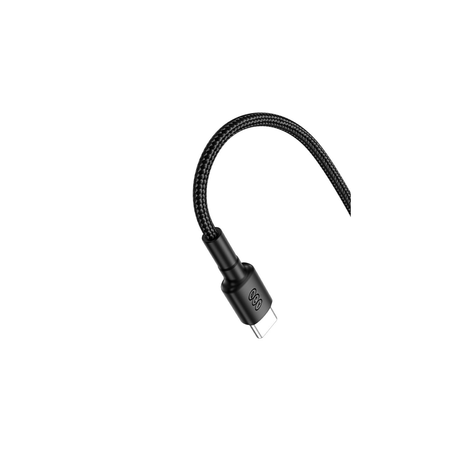 QCY DC05 USB-A to USB-C Braided Cable 60W 1.2m (Boxed) — Buy in Cyprus with Fast Delivery