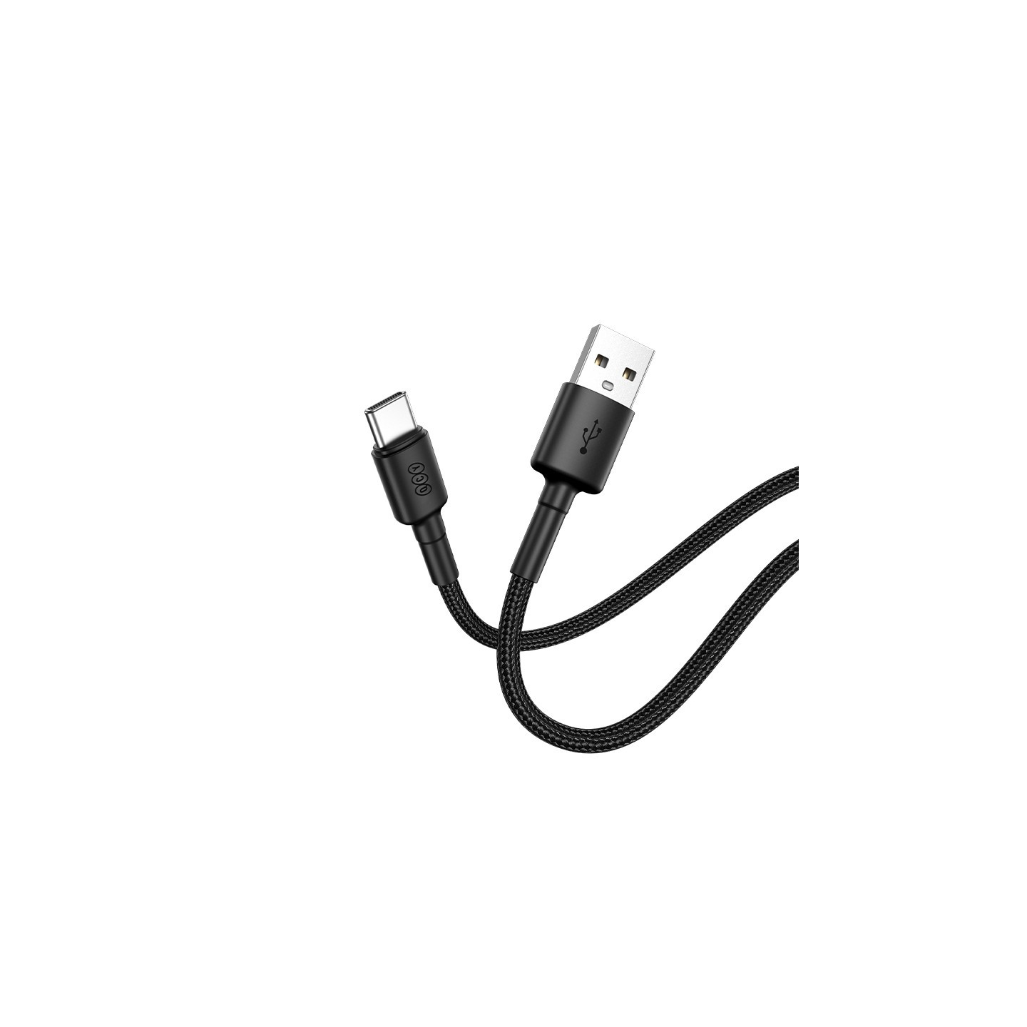 QCY DC05 USB-A to USB-C Braided Cable 60W 1.2m (Boxed) — Buy in Cyprus with Fast Delivery