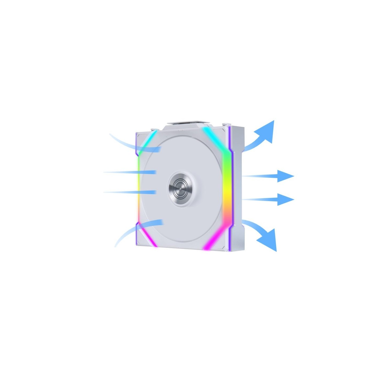 Lian Li UNI FAN SL Wireless 120 - 3x120mm ARGB White with Controller (Boxed) — Buy in Cyprus with Fast Delivery