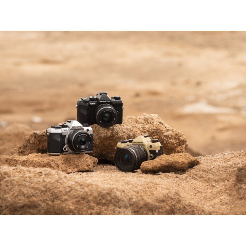 Buy Olympus OM-5 II - 1245 Kit - (Silver body, Black lens, Micro Four Thirds) in Cyprus, Nicosia, Limassol, Larnaka, Pafos