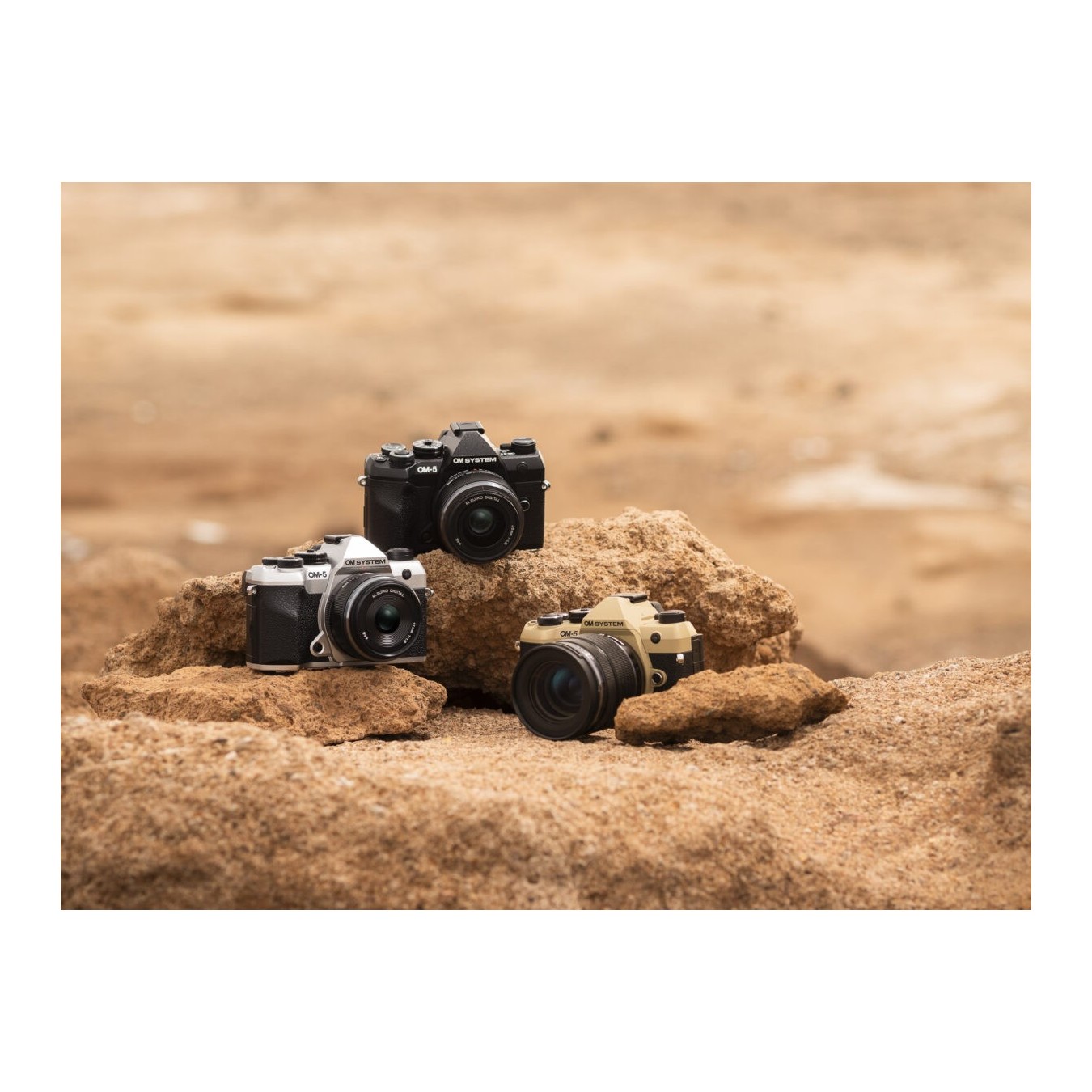 Olympus OM-5 II - 1245 Kit - (Silver body, Black lens, Micro Four Thirds) — Buy in Cyprus with Fast Delivery