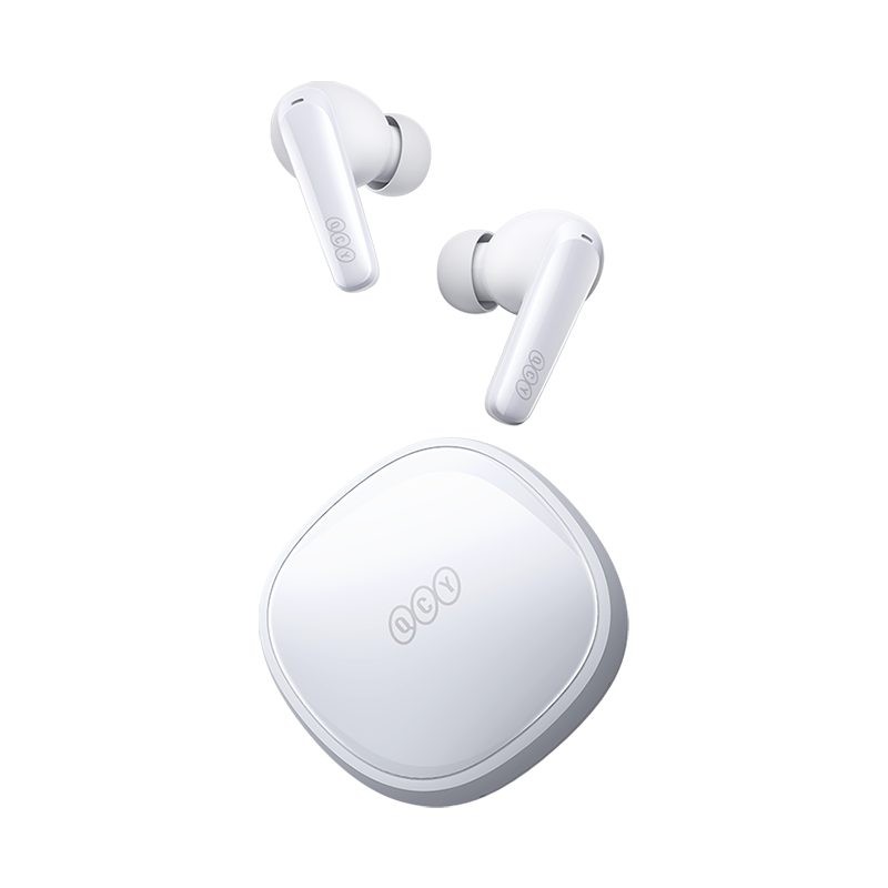 Buy QCY T13X TWS Earbuds - White - 30h Battery, Quick Charge, 7.2mm Driver, Low ... in Cyprus, Nicosia, Limassol, Larnaka, Pafos